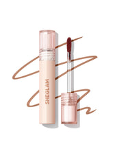 SHEGLAM Fall In Line Peel Off Lip Liner Stain shows a peel-off film for a clean, long-wear line.