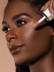 SHEGLAM Glow Bloom highlighter drop dispensing for precise control