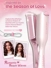 SHEGLAM heart hair clip included to secure hair during styling.