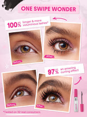 SHEGLAM Lashlighter peptide-jojoba-infused formula nourishes lashes