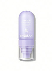 SHEGLAM Lock'd In: botella frontal que muestra el fijador duradero.