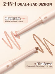 SHEGLAM Lumi-Eye Aegyo-Sal: aplicación cremosa que desliza sin pliegues