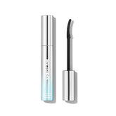 SHEGLAM Mascara alargadora con cepillo curvo eleva y separa pestañas.