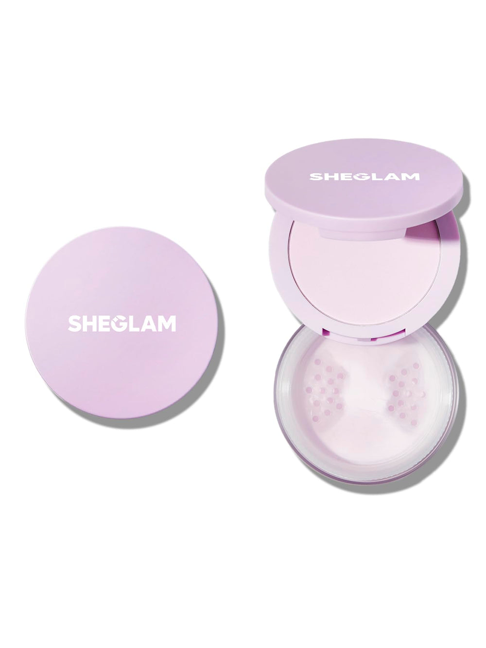 SHEGLAM Polvo doble uso, fijación suave de ojos y rostro para un acabado natural