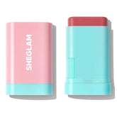SHEGLAM Rubor en barra brillo para mejillas, aplicación suave y natural