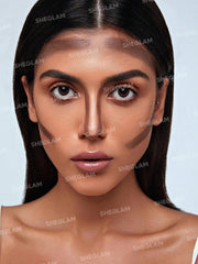 SHEGLAM Snatch 'n' Define cheek swatch shows blendable color that builds.