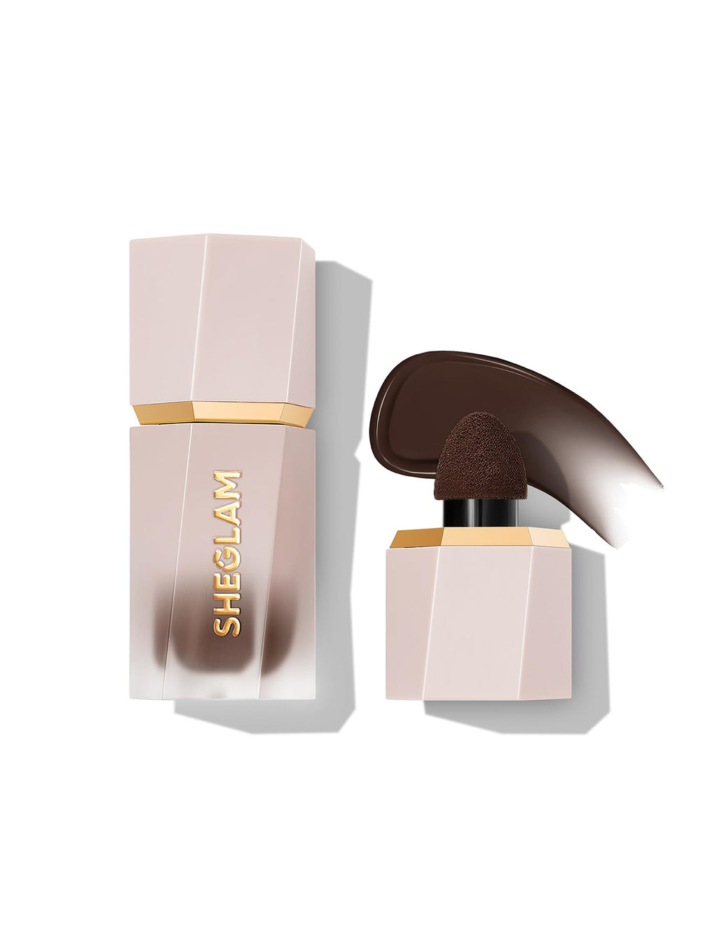 SHEGLAM Sun Sculpt bottle showing creamy contour for effortless blending