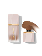 SHEGLAM Sun Sculpt close-up applicator shows easy-to-use sponge for precise contouring.