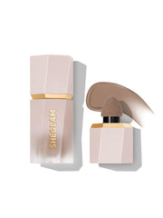SHEGLAM Sun Sculpt contour stick application close-up for soft-tan definition