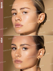 SHEGLAM Sun Sculpt applicator tip enables precise on-the-go contouring.