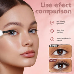 Ergonomic 15-degree curved head of ShenlanBolt glides along the lash line.