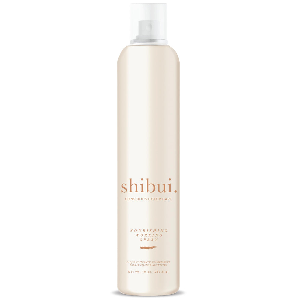 SHIBUI Nourishing Working Spray mist for even coverage and volume.