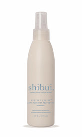 SHIBUI Peptide Polish bottle closeup promoting color care and shine.
