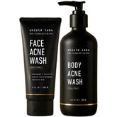 Shield Acne Wash Bundle face wash bottle shows deep cleansing action for clearer skin.