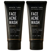Shield Face Wash deep-clean gel bottle pour for a refreshed, oil-free complexion.