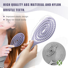 SHINLEA Detangle Hair Brush suitable for wet or dry hair and blow-drying sessions.