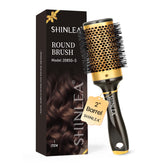 SHINLEA large round brush with a 2-inch barrel for quick blowouts