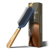 SHINLEA Slim Hair Brush with delicate bristles for gentle detangling on all hair types.