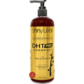 Shiny Leaf DHT Pro Shampoo bottle-front emphasizing advanced formula for thinning hair