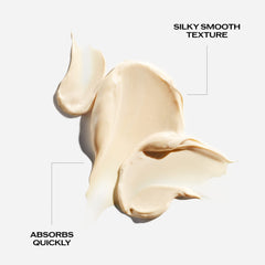 Shiseido Benefiance SPF 23 cream close-up highlights broad protection.