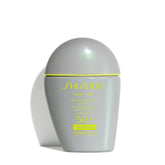 Shiseido Sports BB Cream bottle with pump delivering quick-dry coverage
