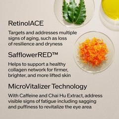 Shiseido Vital Perfection eye cream packaging with premium design