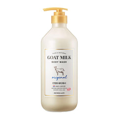 SHOWERMATE Leche de Cabra, botella frontal para ducha suave y nutritiva.