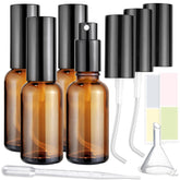 Showvigor amber glass spray bottle 1oz for essential oils and fine mist