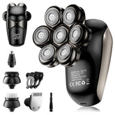 SHPAVVER headshaver with 7D floating blades for a close, efficient shave.