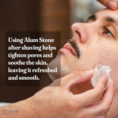 Shudh Online alum stone for intimate wash, gentle refreshing option.