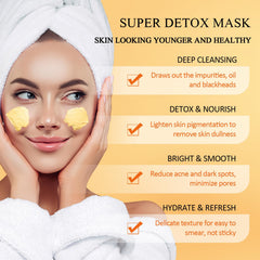 Aplicación de mascarilla SHVYOG con dedo sobre el rostro limpio.