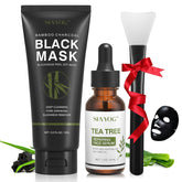 SHVYOG mascarilla negra desprendible para limpieza profunda de poros y eliminación de impurezas