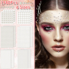 Shynek perlas 3mm: set de micro perlas para uñas y detalles faciales.