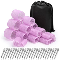 Shynek 48-piece roller set with clips for versatile home styling