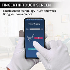 Guantes Sibba talla única: ajuste flexible para la mayoría de manos.