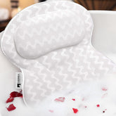 Sierra Concepts Paraíso: almohada de baño para cuello cómodo y soporte.