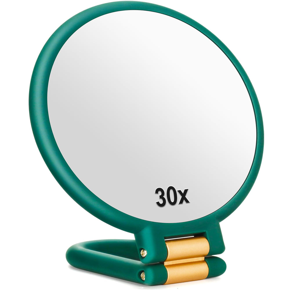 Sifolo 30x magnifying mirror with 1x side for everyday viewing.
