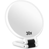 Sifolo 30x magnifying mirror front view for precise makeup checks