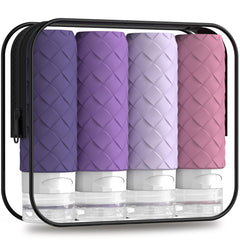 Silevoler travel bottles 3oz with leak-proof design for on-the-go toiletries.