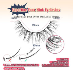 Siligli Lashes soft fiber feel delivers feather-light comfort.