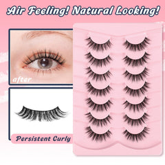 Siligli vegan reusable lashes pack offers cruelty-free long-lasting curl