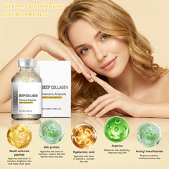 Silk Peptide Intensive Lifting Ampoule uso diario en rostro y cuello.
