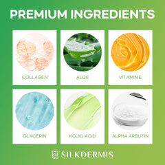 Parche hidratante de SILKDERMIS para piel más suave y flexible