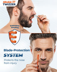 Silkslide One Twizzer compact design fits easily in a pocket.