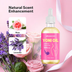 Textura ligera de SilkySecret Aceite Yoni para hidratación sin grasa.