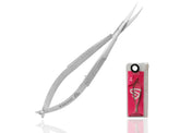 SILLVER cuticle scissors with extra-fine curved blades for precise trimming.