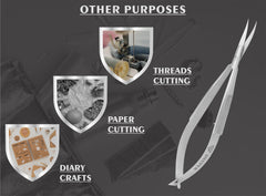 Stainless steel SILLVER scissors offering durable, rust-proof grooming.