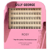Silly George Pop-On pre-glued clusters for quick lash application