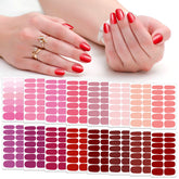 SILPECWEE 16-sheet nail wrap packaging for easy storage and quick color selection.
