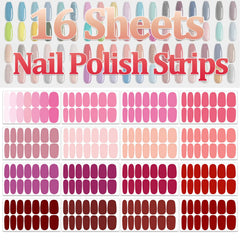 Elegant gradient designs from SILPECWEE nail wraps for versatile manicures.